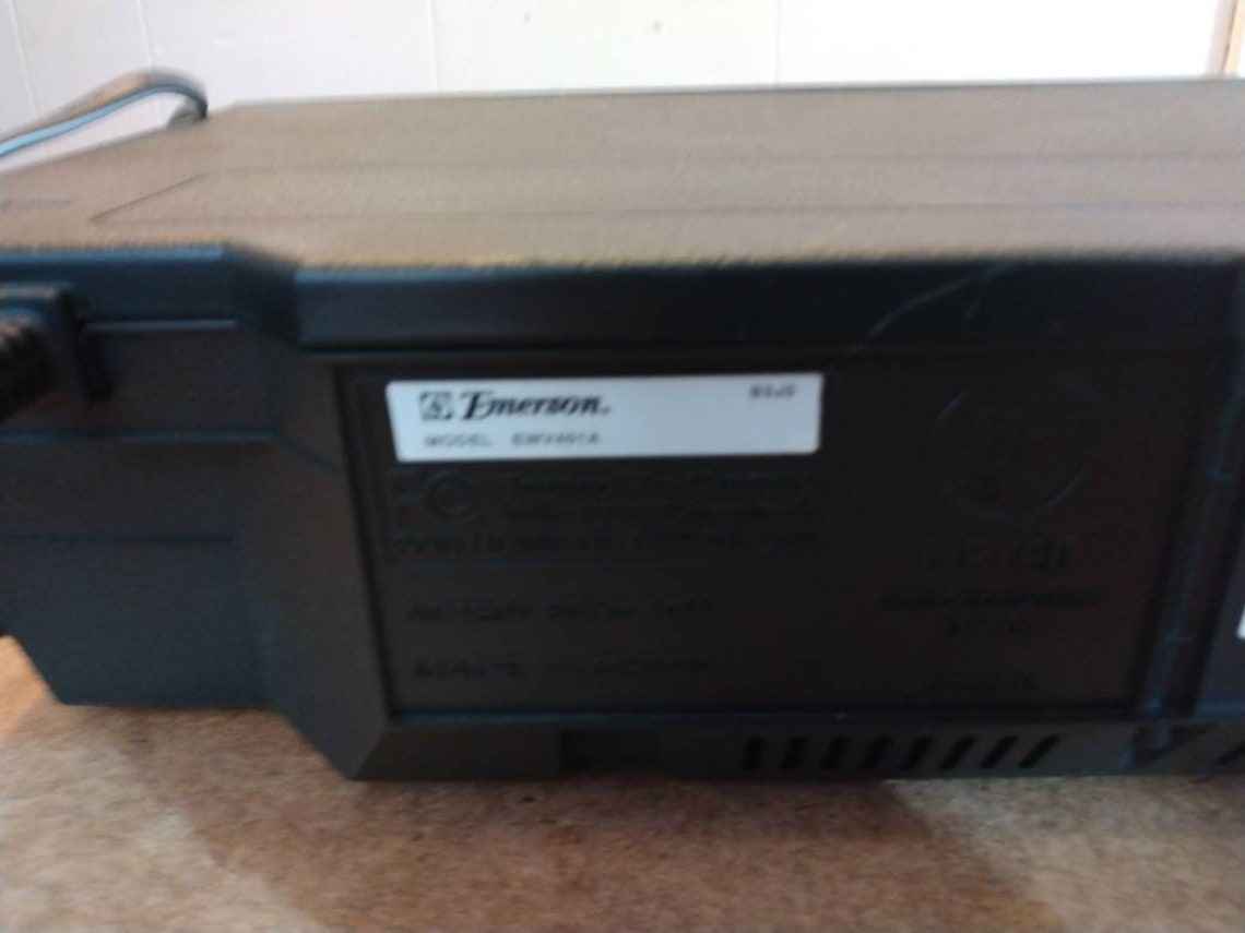 Emerson DA 4 Head VCR Video Cassette Recorder No Remote Etsy