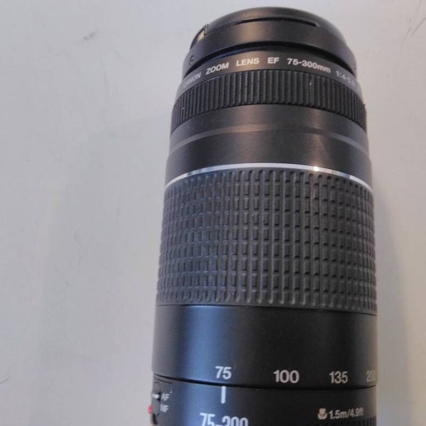 Canon Zoom Lens EF 75-300 f/4-5.6 III Camera Lens