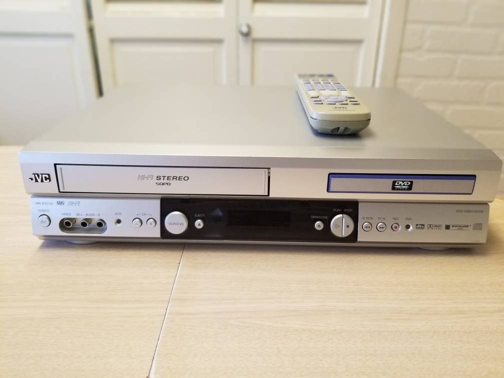 JVC Dvd Player Vcr Combo With Remote Etsy