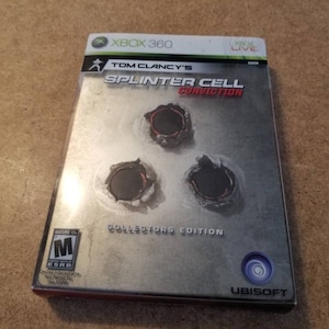 Tom Clancy's Splinter Cell Conviction Xbox 360 Complete CIB Tested Authentic