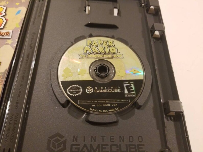 Paper Mario Thousand Year Door Gamecube Etsy