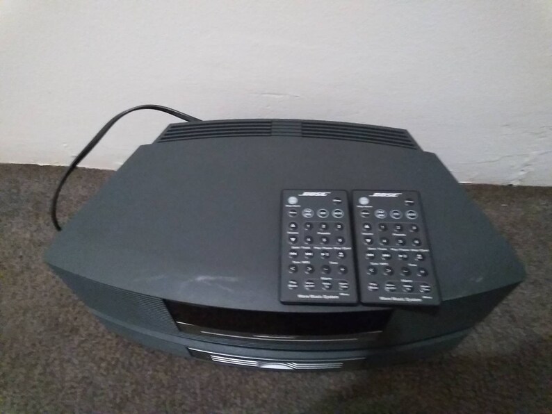 Bose Wave Radio CD Player III Black Tested Works Great Etsy
