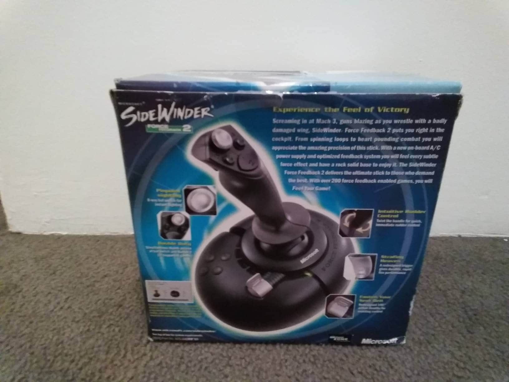 Microsoft Sidewinder Force Feedback 2 Joystick - Etsy
