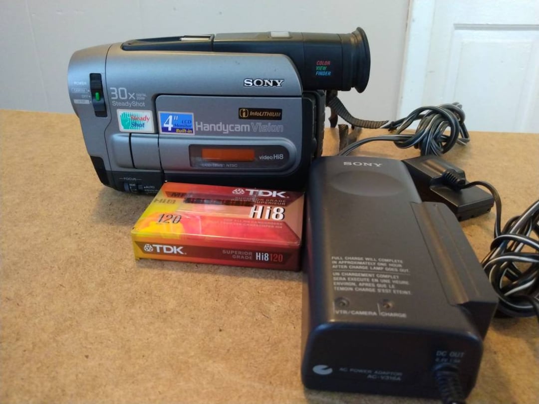 Sony CCD-TRV82 8mm Camcorder Used - Etsy