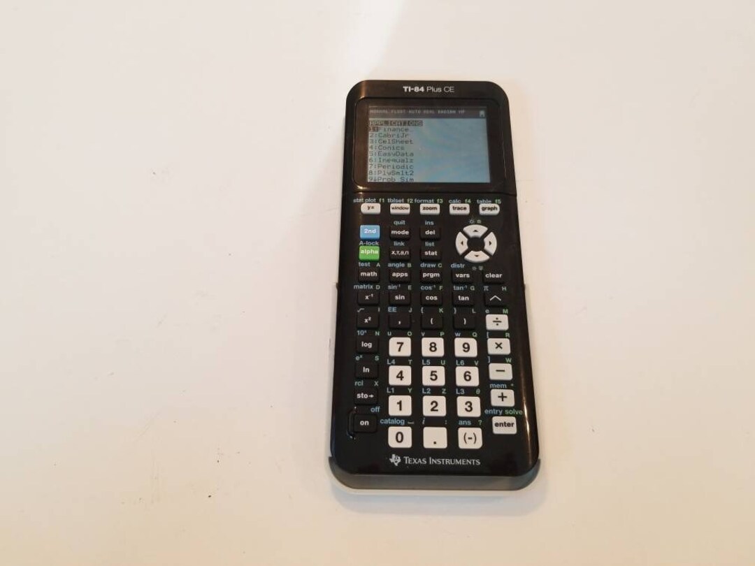 Texas Instruments TI-84 Plus CE - Etsy