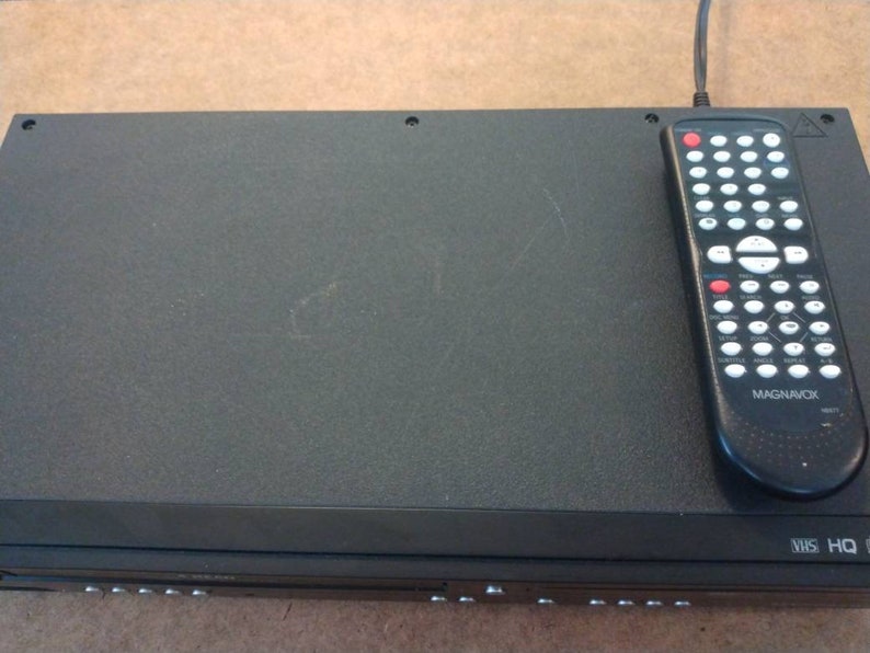 Funai DVD Player VCR Combo With Remote Control Etsy