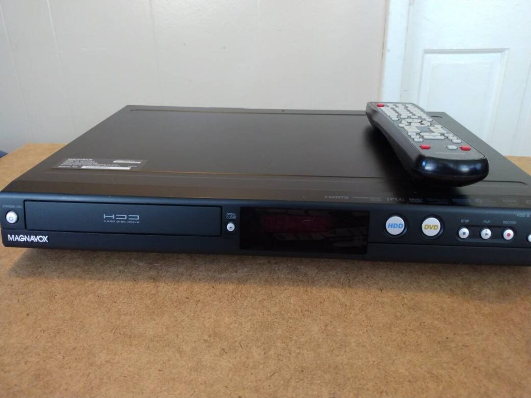 Magnavox Hard Drive DVD Recorder With Remote Control H2160MW9 Etsy