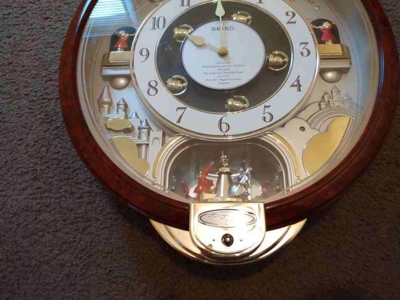 Seiko Beatles Melodies in Motion Clock Etsy