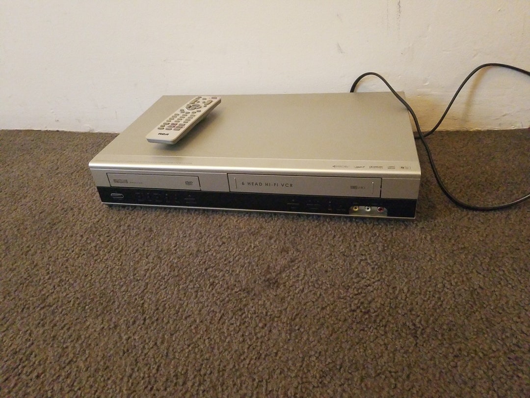 RCA DVD VCR Combo Unit With Remote Etsy