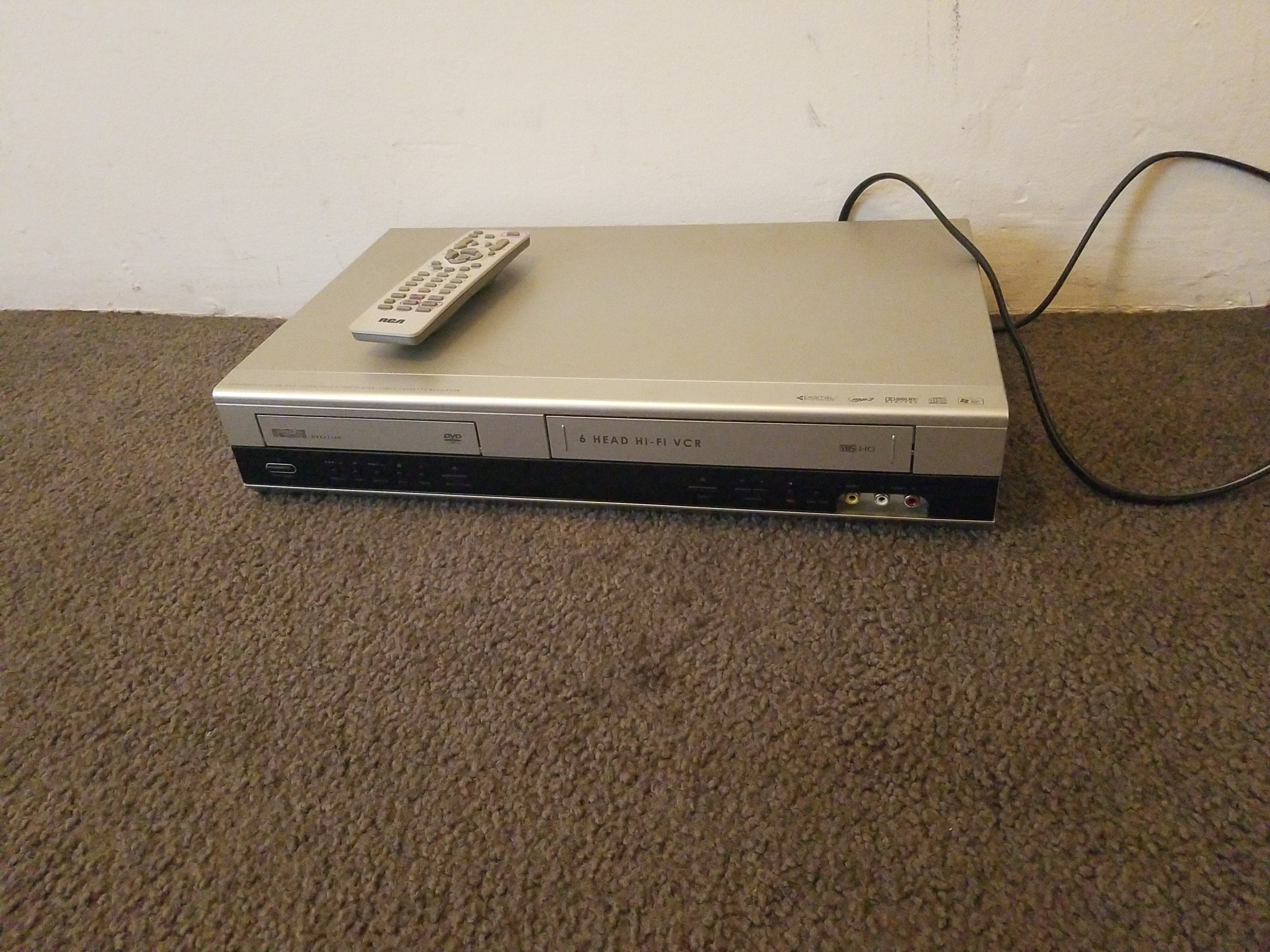 RCA DVD VCR Combo Unit With Remote Etsy