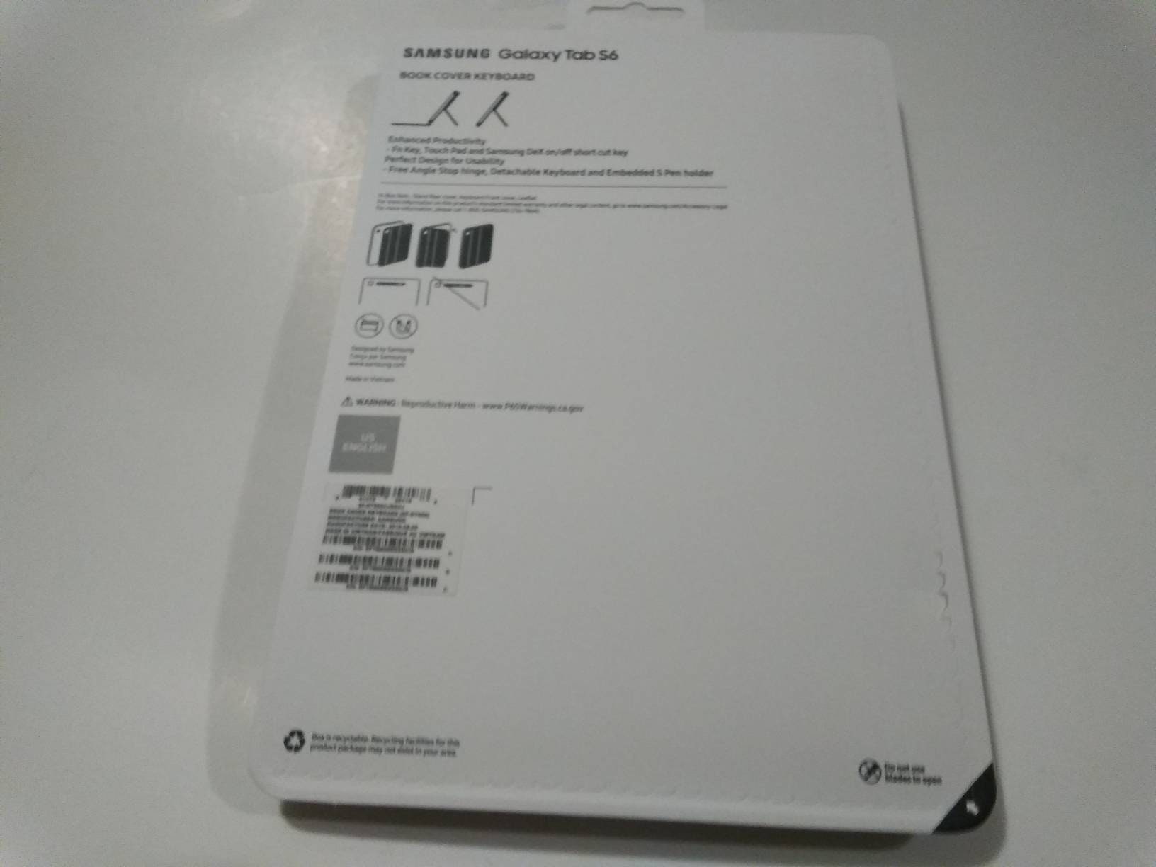 Samsung Tab S6 Book Cover Keyboard New Etsy