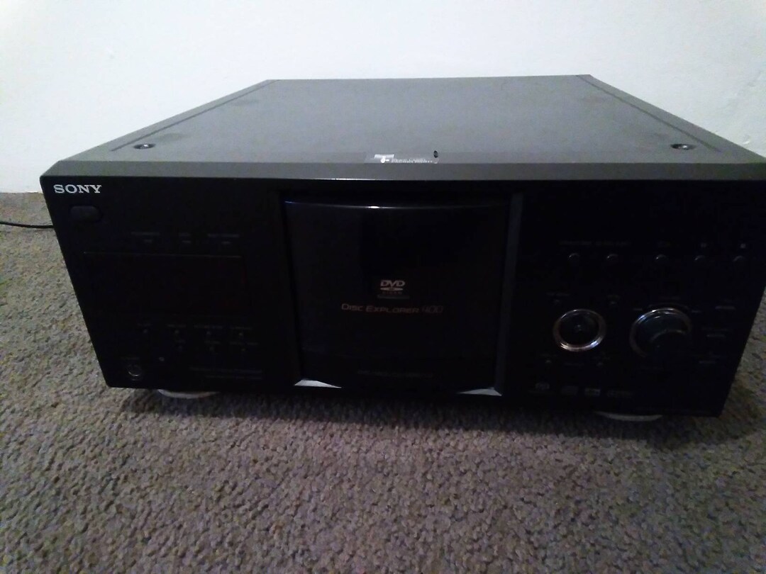 Sony Disc Explorer 400 DVD Player No Remote Control Etsy