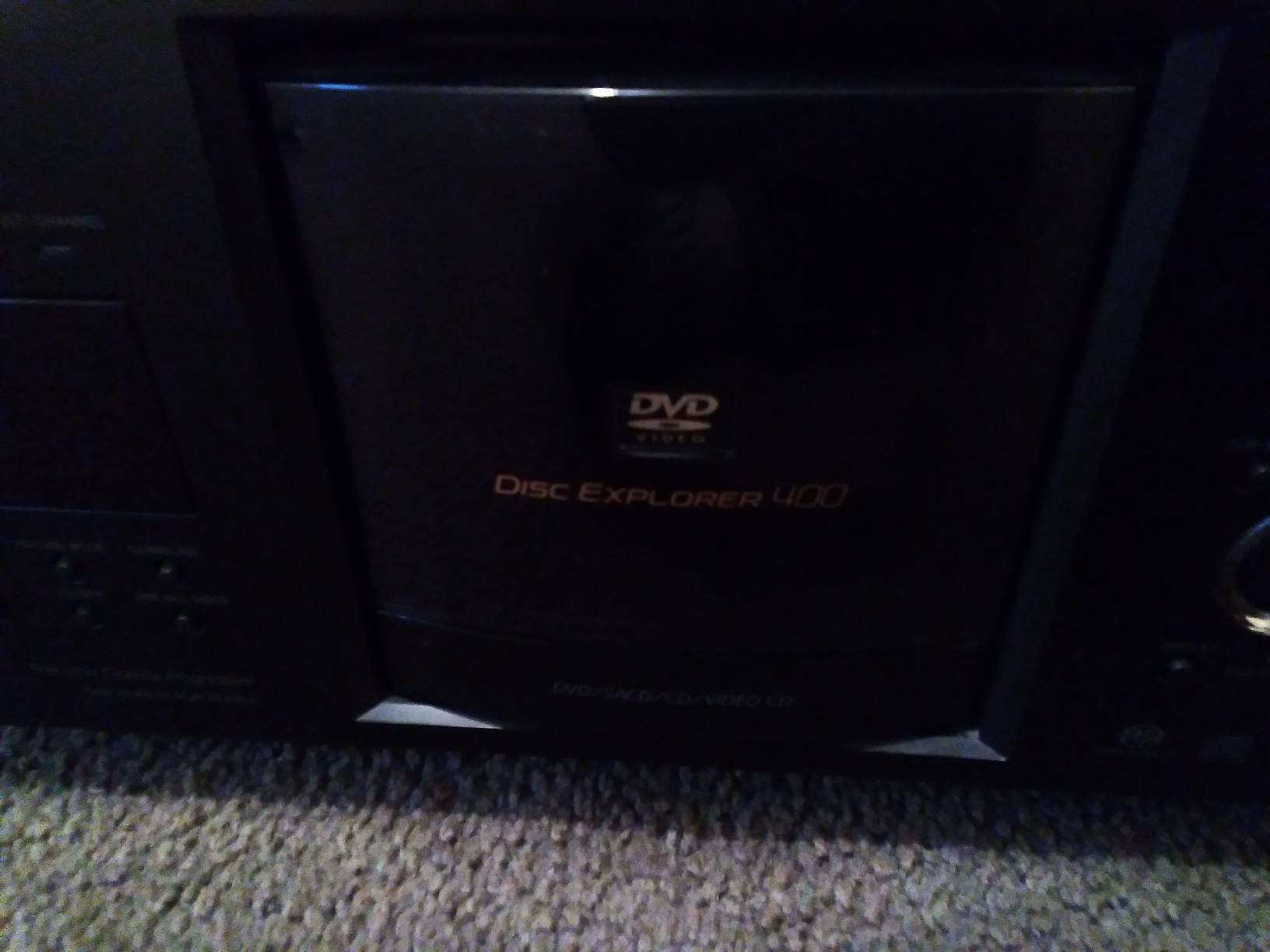 Sony Disc Explorer 400 DVD Player No Remote Control Etsy
