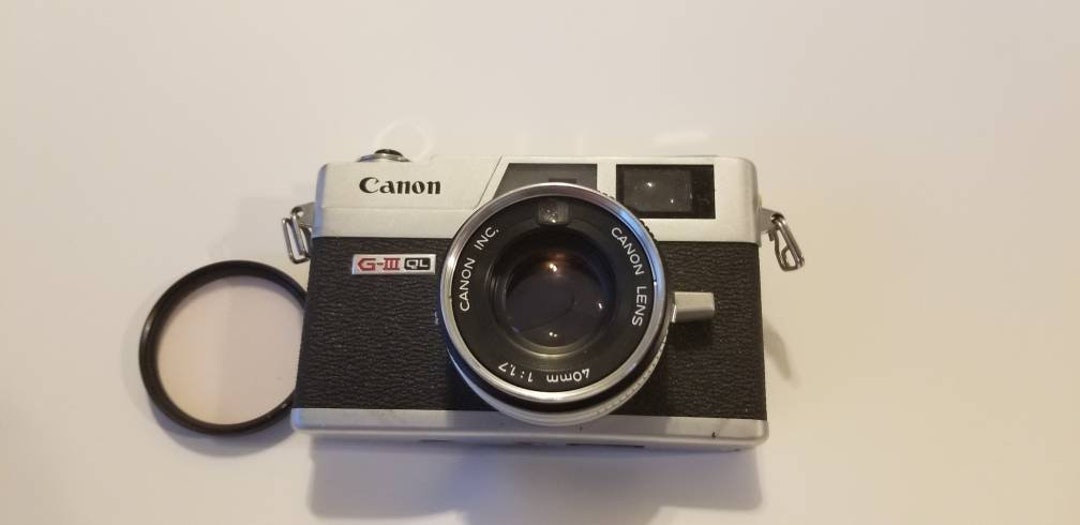 Canon GIII QL 35mm Film Camera Etsy