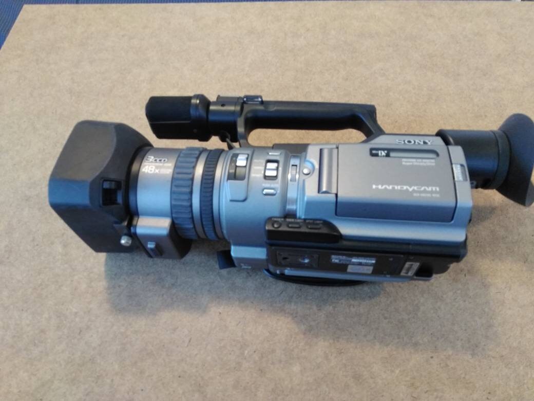 Sony DCRVX2100 Mini DV 3CCD Camcorder Etsy
