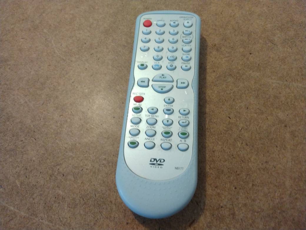 Emerson DVD Player VCR Combo With Remote Control Etsy