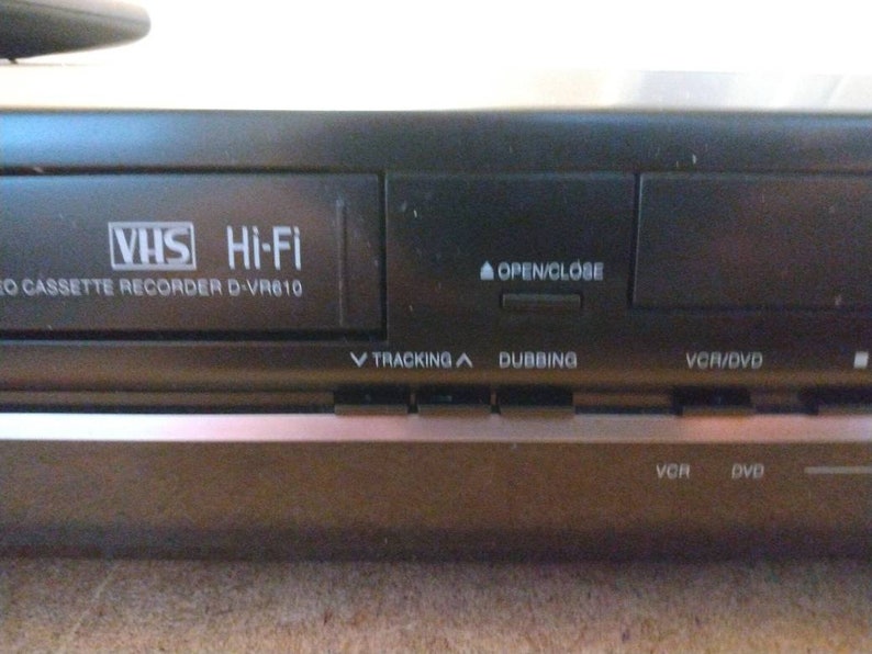 Toshiba DVD Recorder VCR Transfer Tapes With Remote Control Etsy