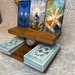 XL Tarot Card Holder, Tarot Deck Storage, Oracle Card Holder, Reiki, Meditation,  Crystal Shelf,  Divination Tools, Witchcraft, Altar decor 