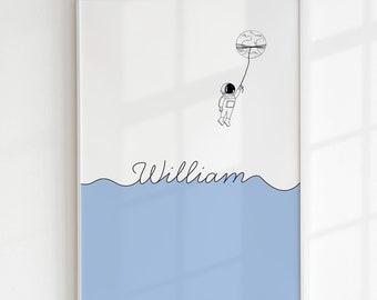 Letrero con nombre personalizado para bebé, regalo personalizado para recién nacido, idea de regalo para baby shower de niña y niño, letrero con nombre, impresión digital, decoración para dormitorio infantil