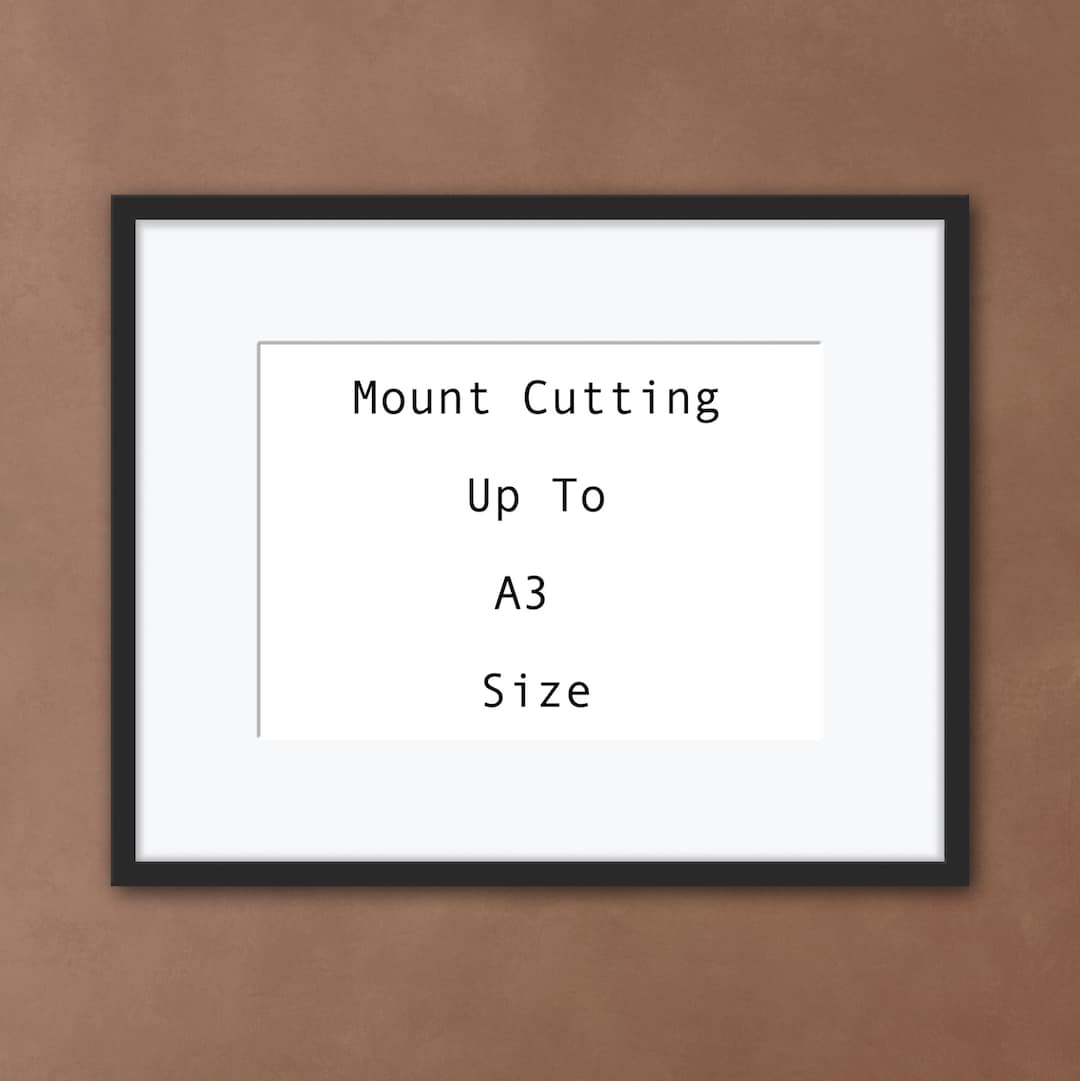 Picture/photo Mountsup to A3 Size in White Selection of Etsy