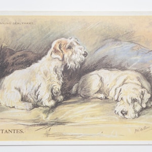 Lucy Dawson « Mac » - « Debutantes » - carte postale originale de la Saint-Valentin des années 30 (AJ)