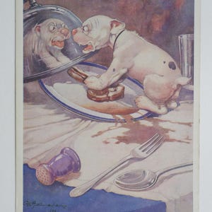 Jimmy Wild - BONZO - Carte postale vintage George Studdy originale (AM)