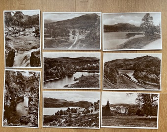 Inverness-Shire - Scotland- A Collection of X8 Vintage Postcards