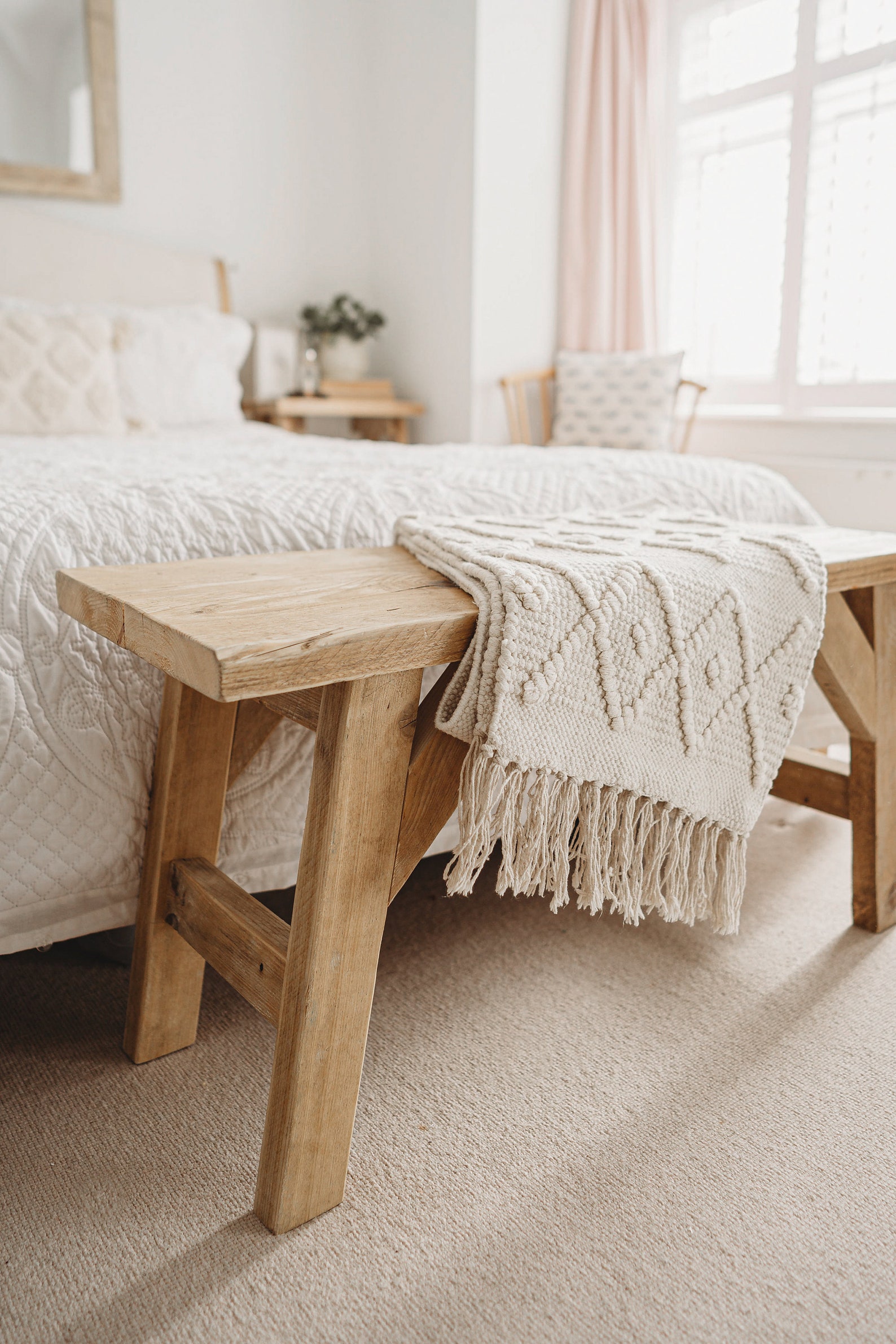 Rustic Wooden Bench Dining Hall Bench Scandinavian Kitchen Etsy