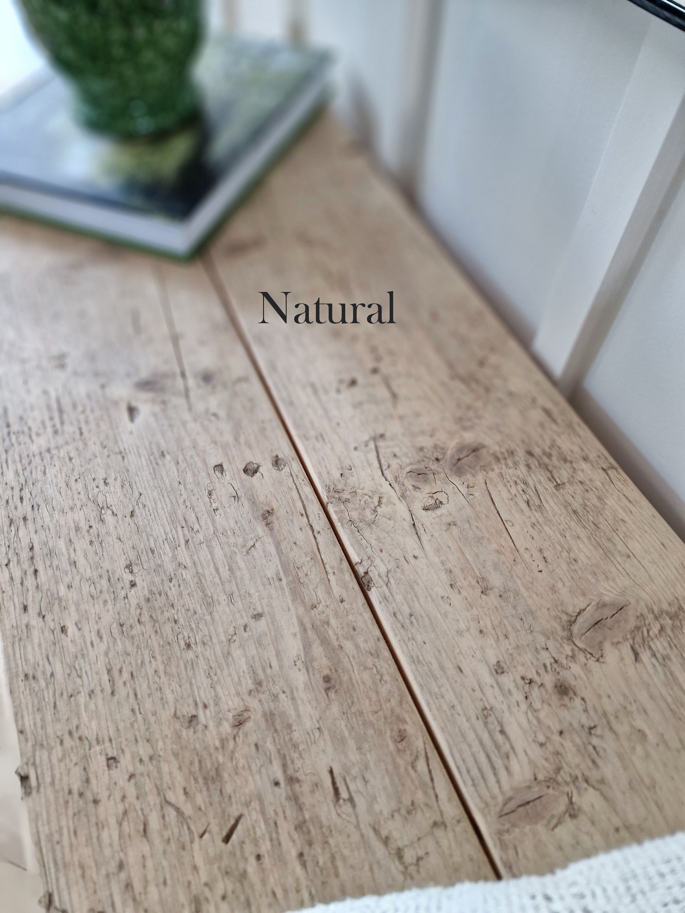 Pringle chic small wooden 2024 console table union rustic