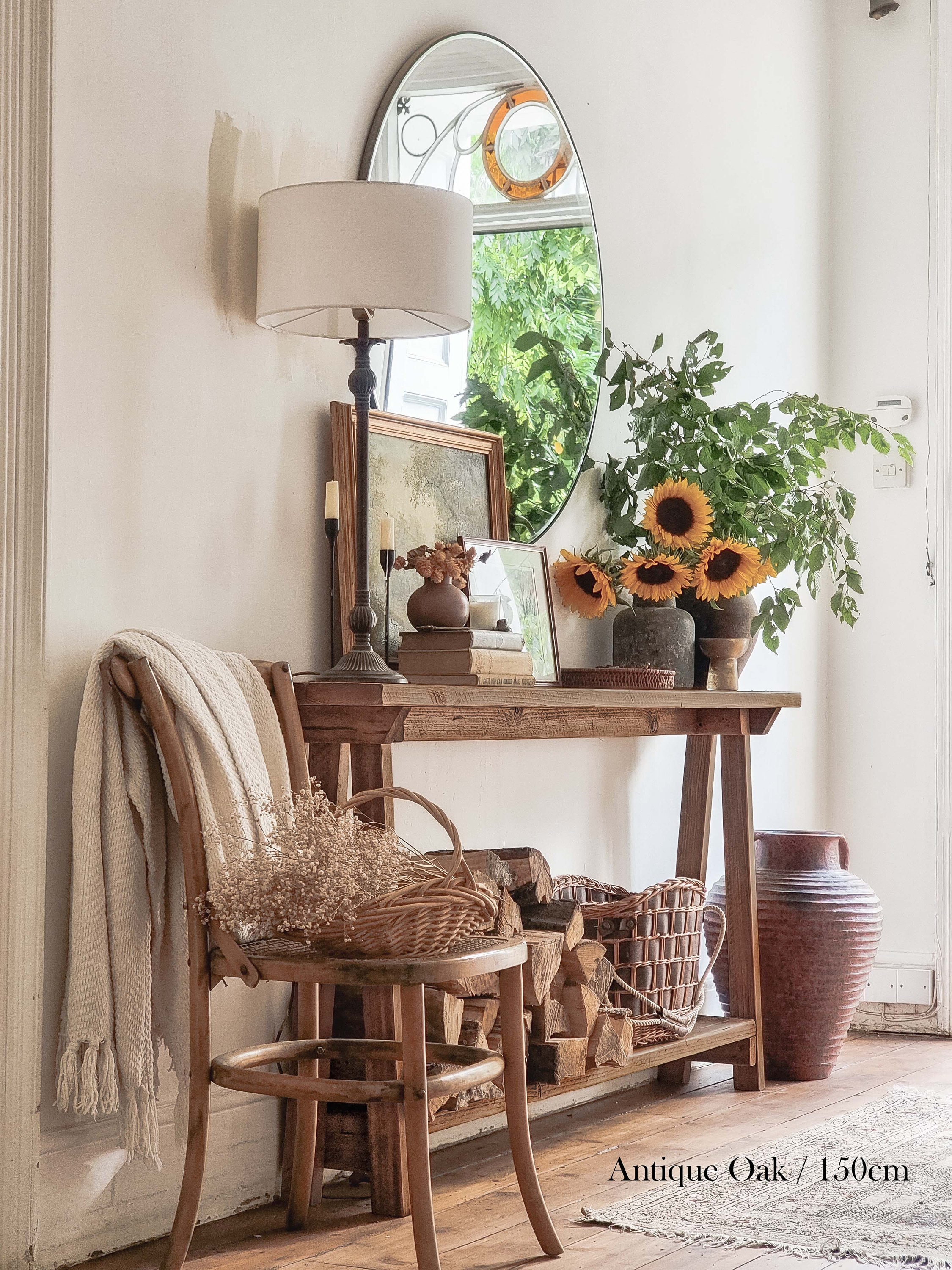 Pringle chic small wooden console table union rustic online