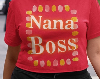 Nana Boss Paint Spots Unisex Jersey Short Sleeve Tee