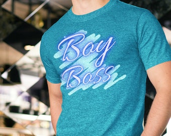 Boy Boss Squiggle Unisex Jersey Short Sleeve Tee