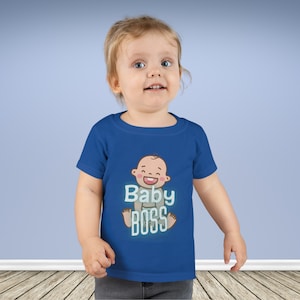 Baby Boss Baby Teal Toddler T-shirt
