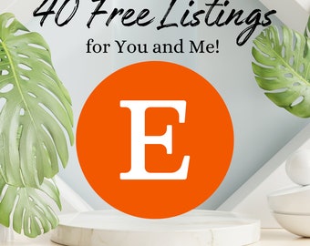 40 Free Etsy Listings Referal Link