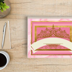Pink Princess Planner Cover