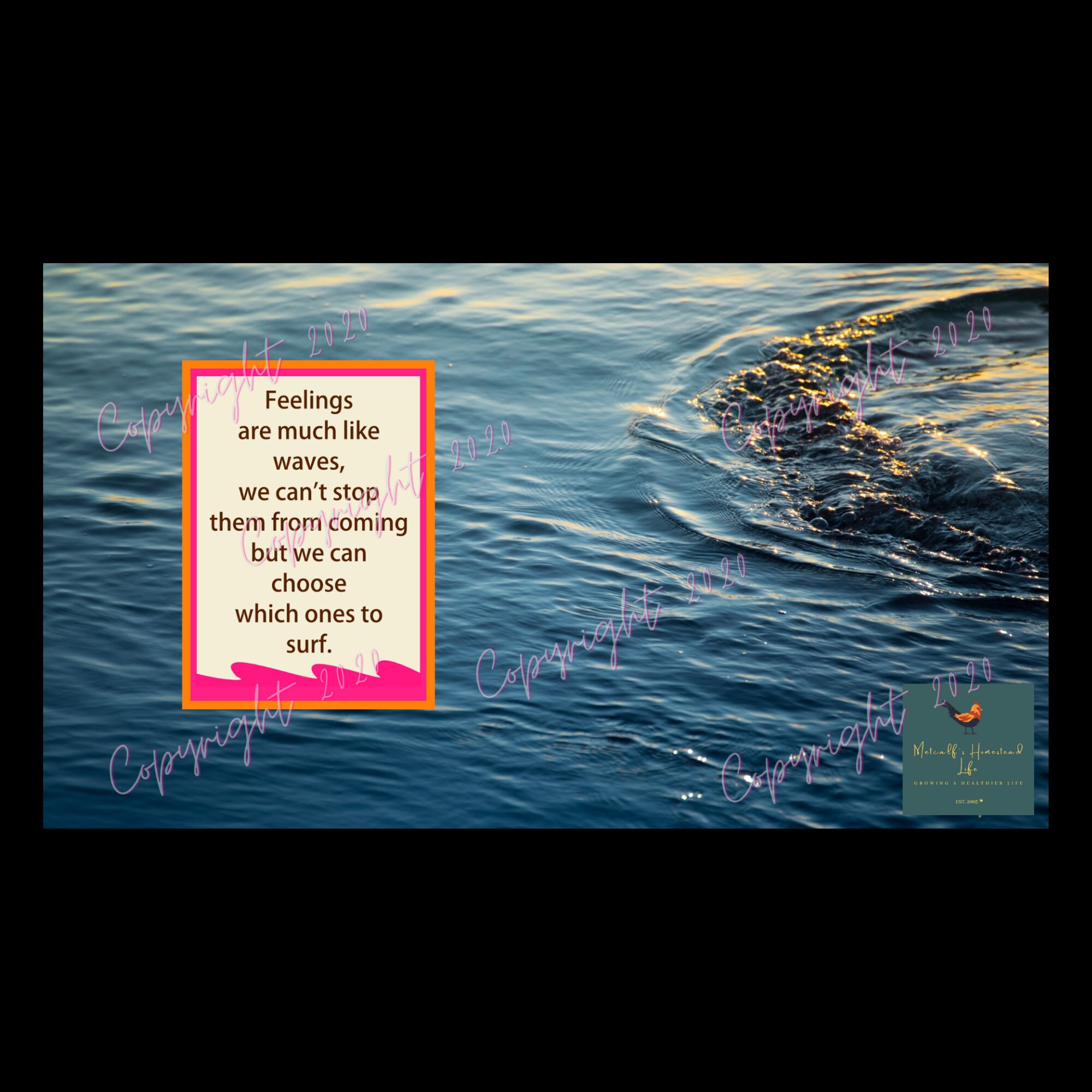 Waves Desktop Wallpaper Digital Download - Etsy