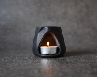 Essential Oil Burner, Concrete Aromatherapy Holder, Mindfulness Meditation, Aromatherapy Burner, Aroma Oil Burner, Essential Oils Diffuser