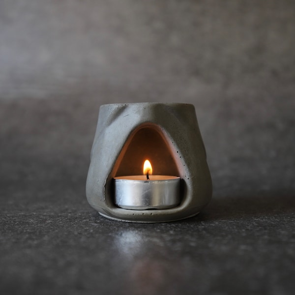 Essential Oil Warmer, Aromatherapy Holder, Concrete Aromatherapy Burner, Mindfulness Meditation, Essential Oil Burner, Aroma Oil Burner