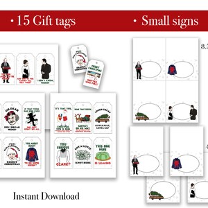Christmas Vacation Decor Printable Christmas Decorations, Christmas ...