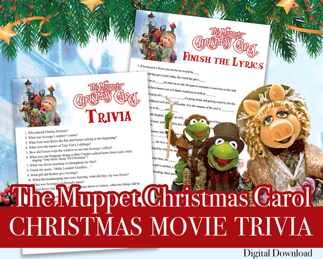 Muppet Christmas Carol Trivia 