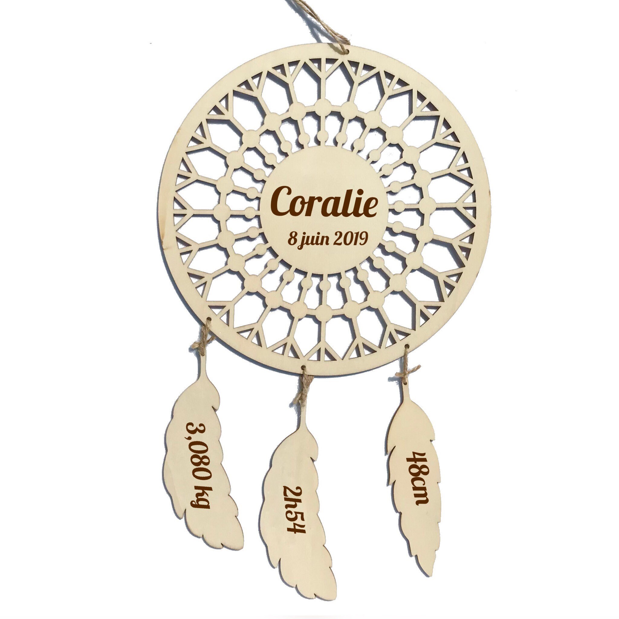 Attrape Rêves Personnalisables en Gravure