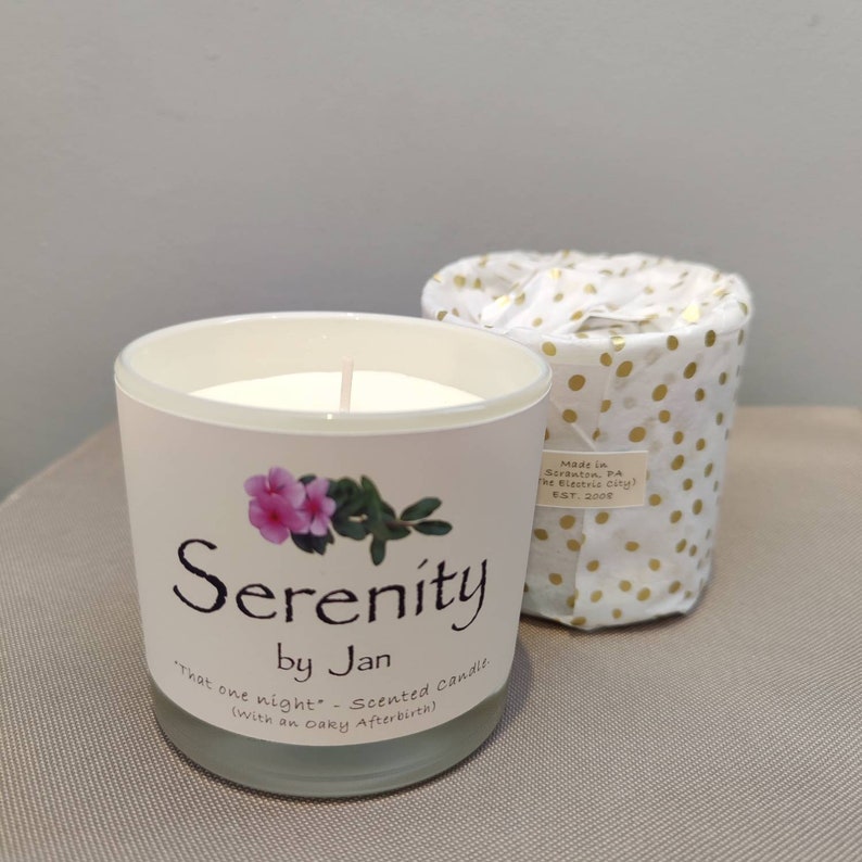Serenity by Jan // the Office US Scented Candle Etsy UK
