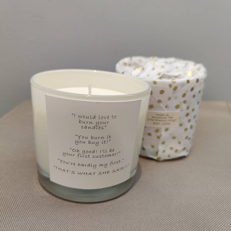 Serenity by Jan // the Office US Scented Candle Etsy