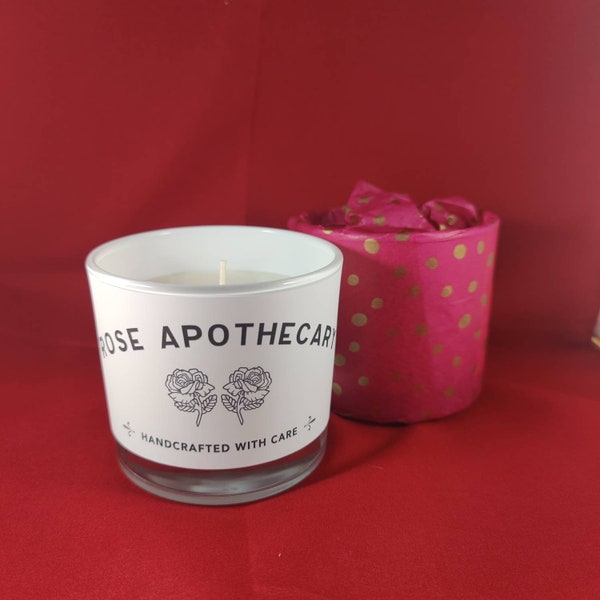 Rose Apothecary // Schitt's Creek Inspired Scented Candle