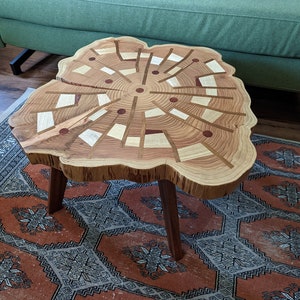 Sapele table top top