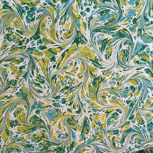 Hand Marbled Paper 88x63cm