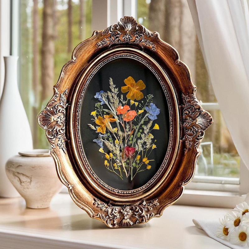 Clear Flowers Frame Ree Pictures Flowers Vintage - Etsy