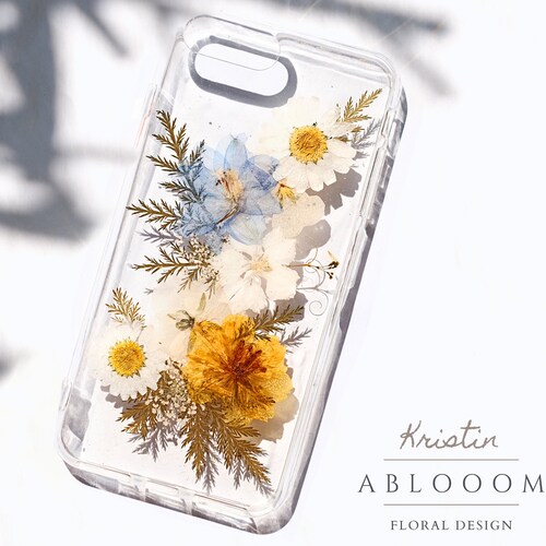 Handmade Genuine Pressed Flower Case for Iphone XR XS Max 6 6s Etsy