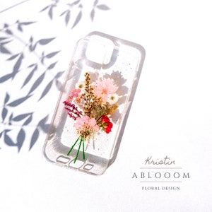 Pressed Flower Phone Case for iphone SE 6 7 8 X 11 12 13 14 15 16 pro max case, Samsung  s20 s21 S22 fe case, Google Pixel 4 5 6 7 pro case