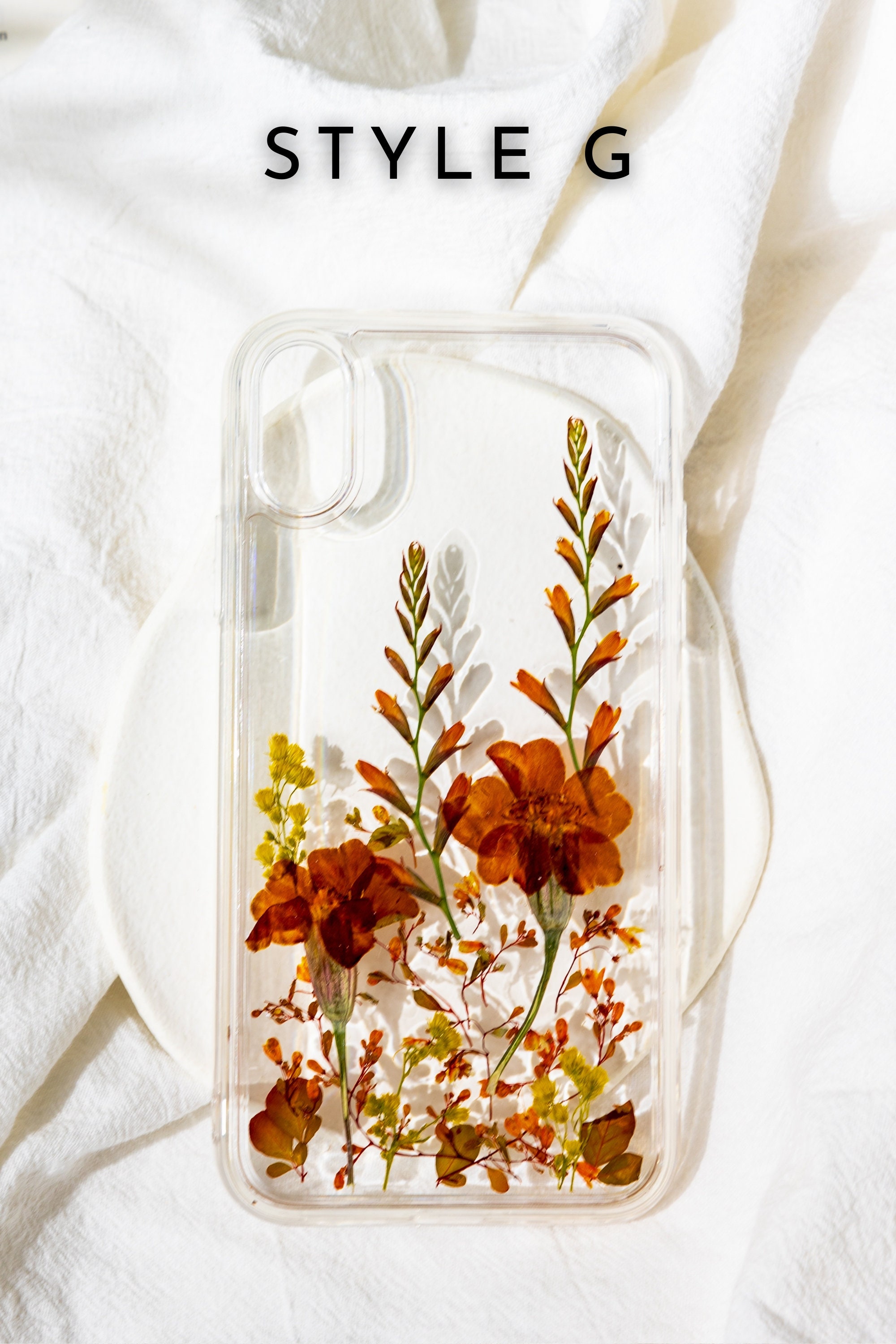 Real Pressed Flower Phone Case for iPhone 15 14 13 12 11 Pro Max X XR SE case, Samsung Galaxy S23 S24 Ultra case, Google Pixel 8 9 Pro case